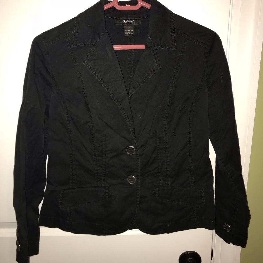Black Style & Co Jacket